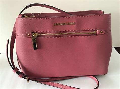 michael kors hailee satchel pink tulip|MICHAEL Michael Kors Hailee Small Satchel Pink NWT .